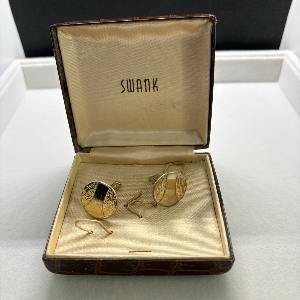 Vintage Swank Cufflinks Original‎ Box